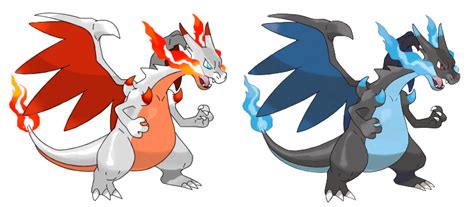 charizard x shiny|Mega Charizard X .